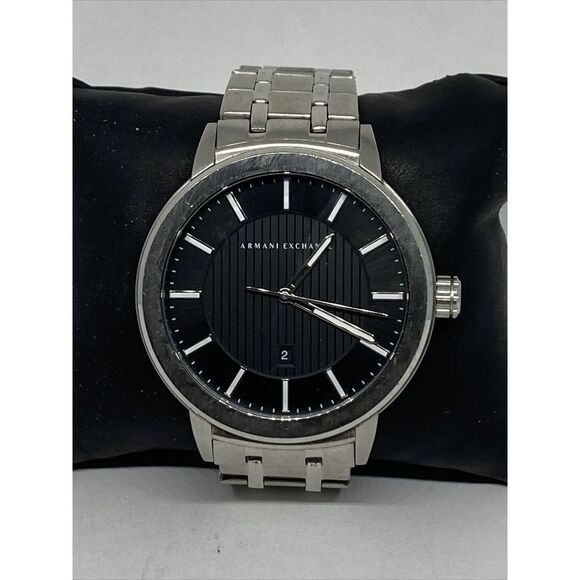Armani Exchange AX1455 Men's Stainless Steel Analog Dial Quartz Watch JK232